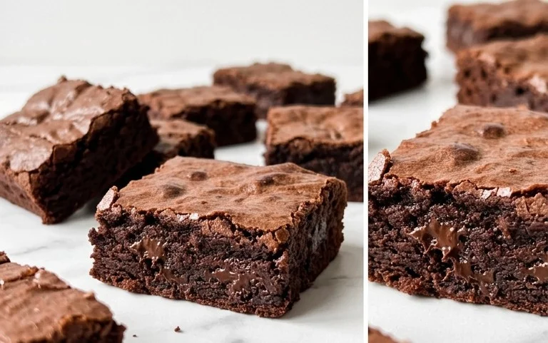 Perfekte Brownies: Fudgiges Rezept mit Kruste