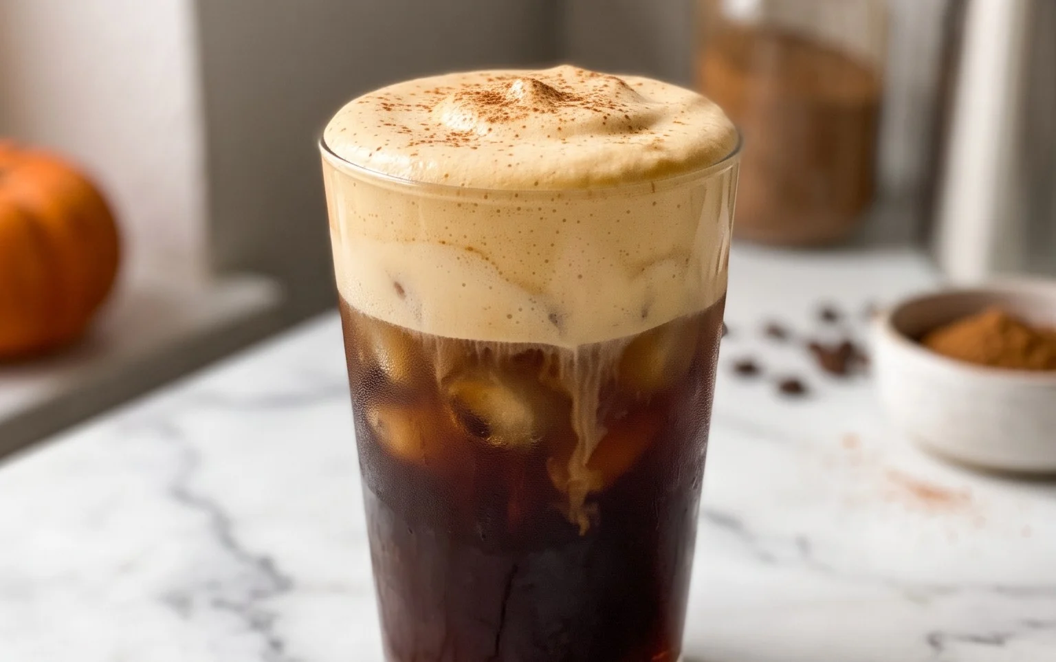 Pumpkin Cream Cold Foam Rezept: Cremig wie im Café