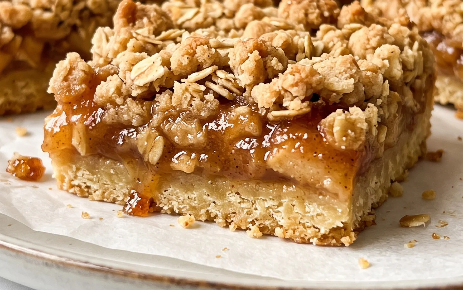 Apple Crumb Bars