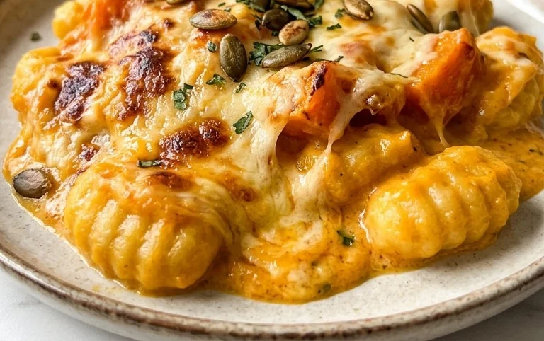 Pumpkin Gnocchi Bake