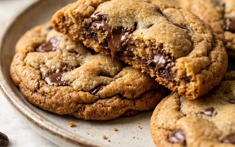 Soft and Chewy Chocolate Chip Cookies