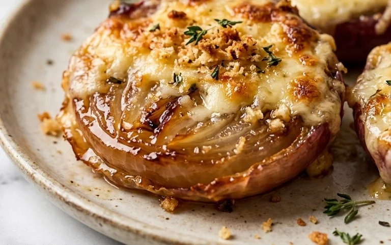 Asiago Roasted Onions