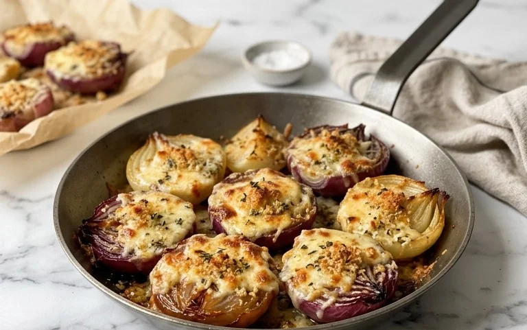 Asiago Roasted Onions