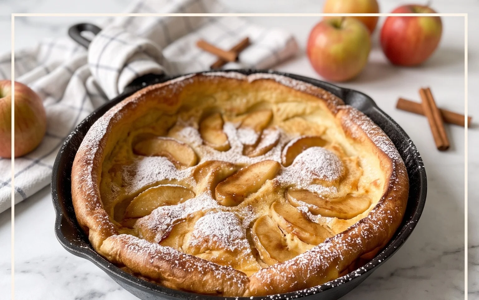 Apfelpfannkuchen: Das Rezept für besonders fluffige Pfannkuchen