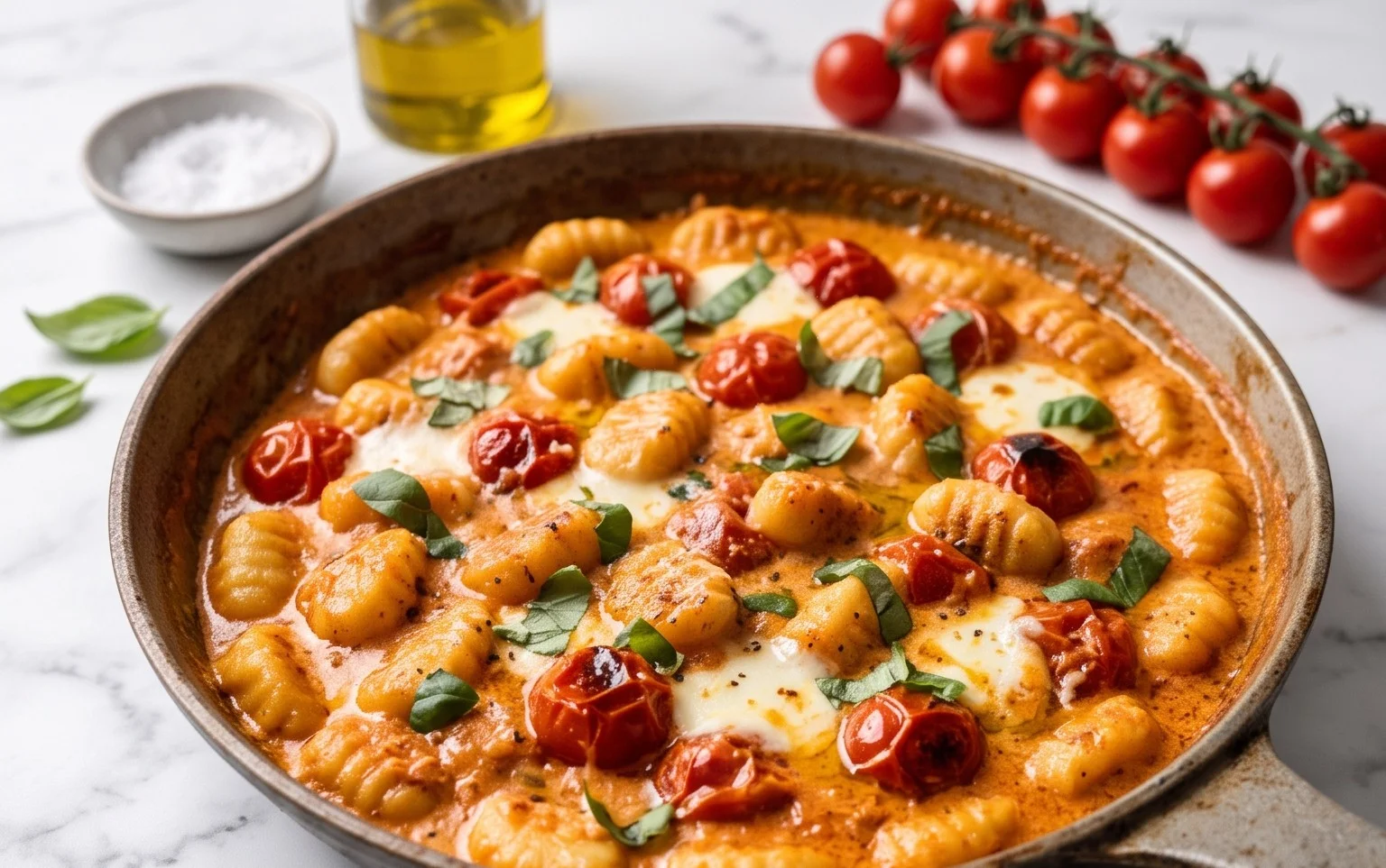 Creamy Roasted Tomato Gnocchi: Rezept zum Nachkochen
