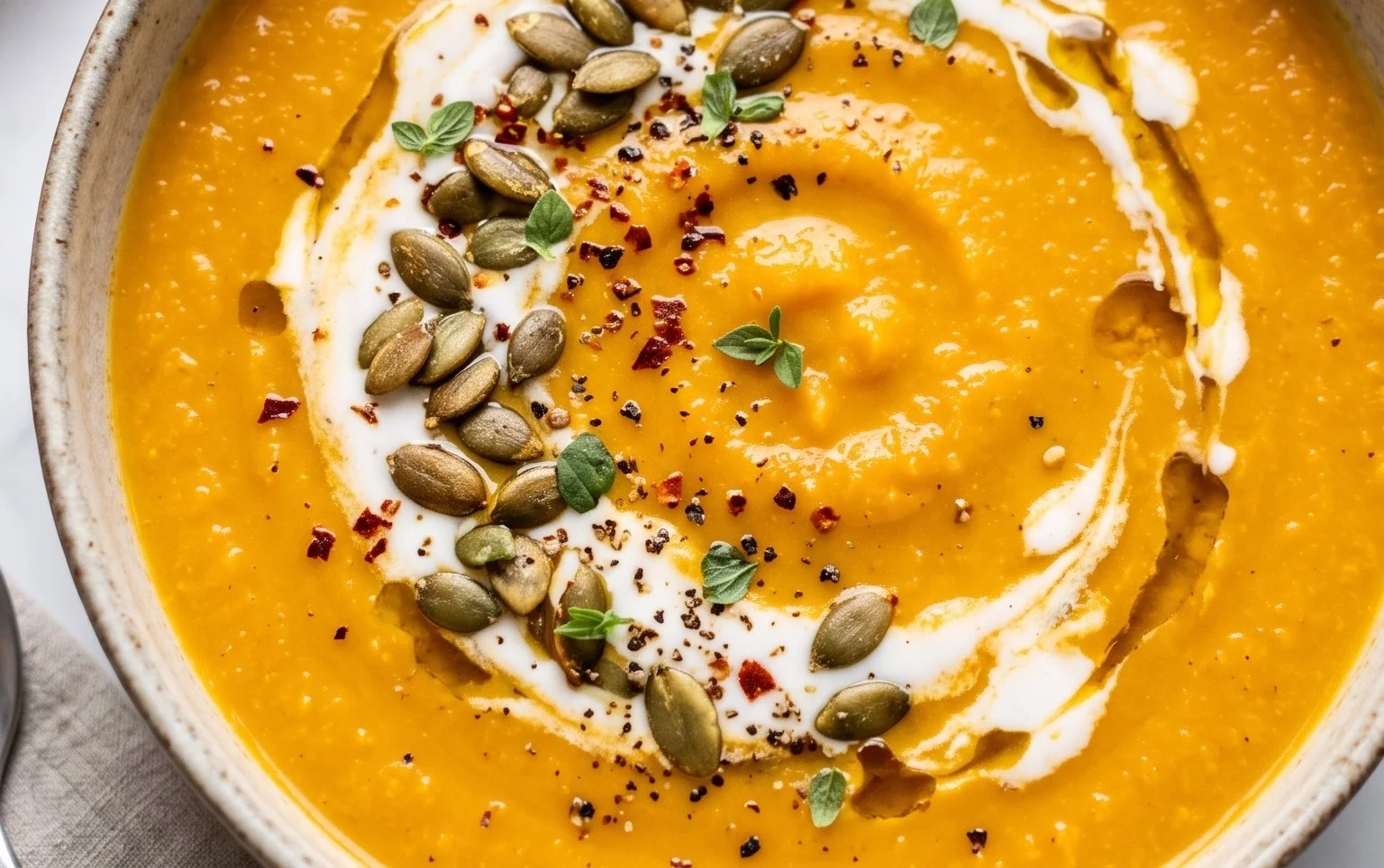 Spiced Carrot And Pumpkin Soup (Vegan)