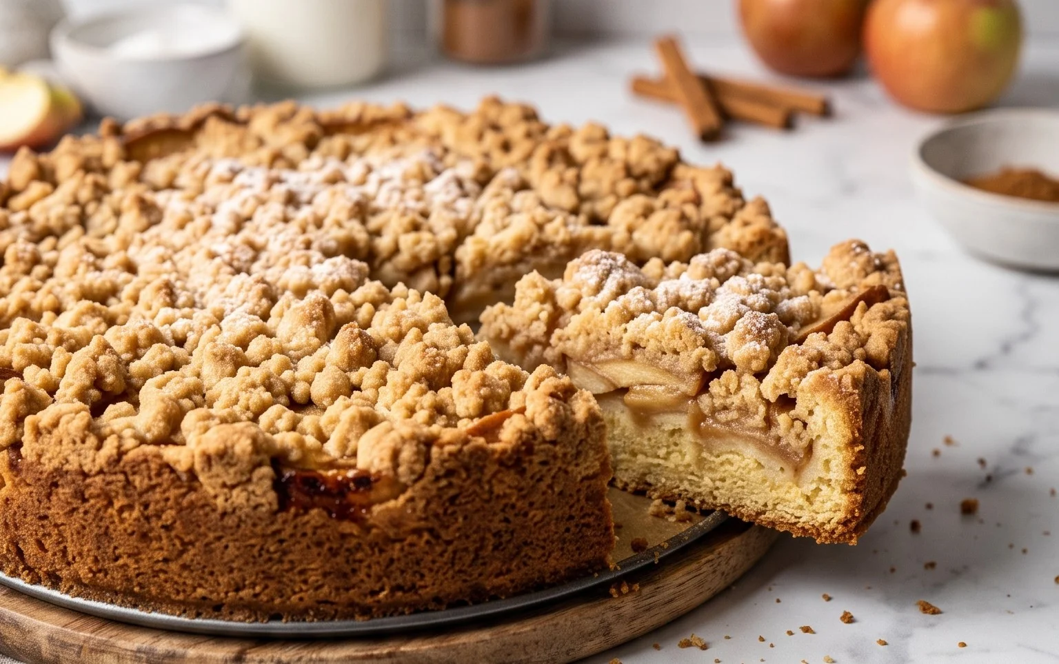 Omas Apfelkuchen mit Streusel: Das klassische Rezept