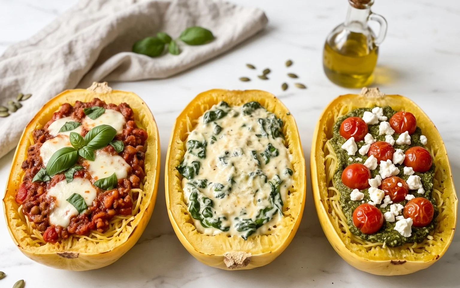 Spaghettikürbis zubereiten: 3 abwechslungsreiche Rezepte