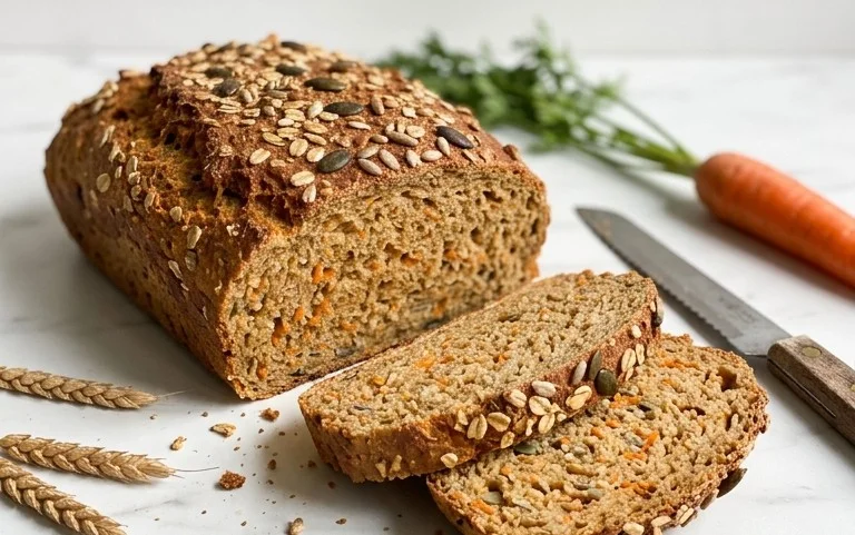 Gesundes Dinkel-Karotten-Brot: Saftig und herzhaft backen