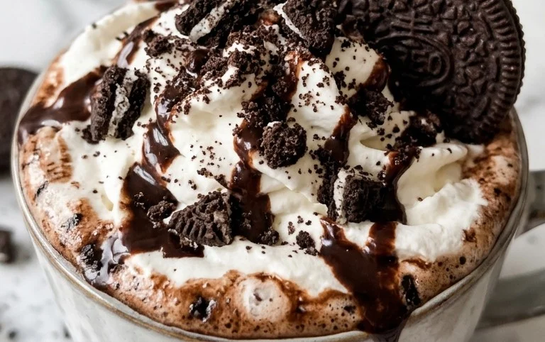 Oreo Hot Chocolate