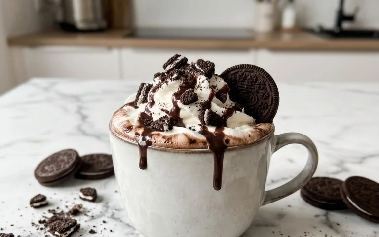 Oreo Hot Chocolate: Cremiges Rezept mit Keksstücken