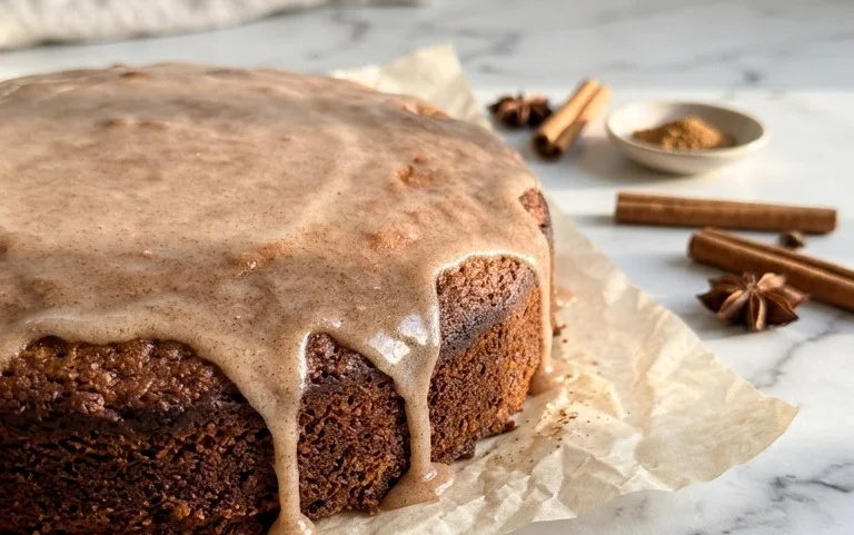 Saftiger Gewürzkuchen: Rezept mit aromatischem Zimtguss