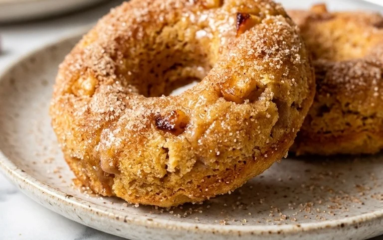 Baked Apple Donuts