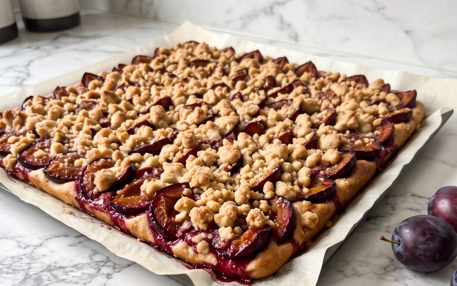 Pflaumenkuchen mit Streuseln: Das beste Rezept
