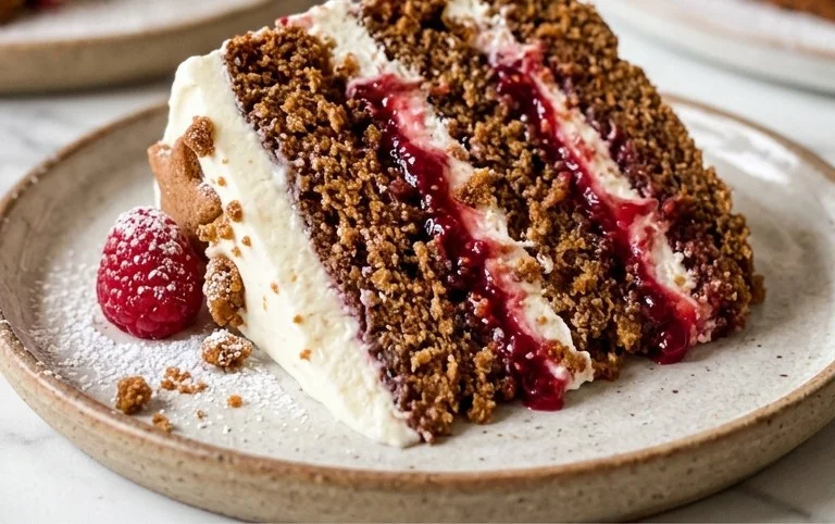 Himbeer-Lebkuchen-Torte Rezept