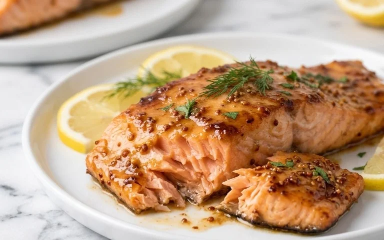 Honey Mustard Salmon: Einfaches Rezept für Lachs